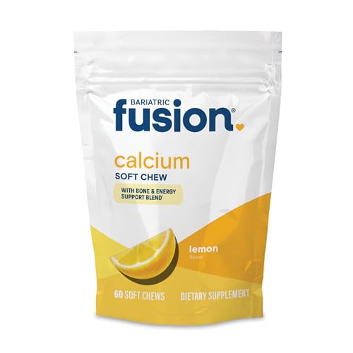 Bariatric Fusion Calcium Soft Chews, Lemon, 60 Count