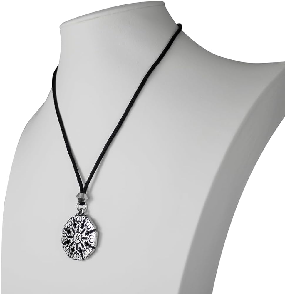 Amazon.com: Helm of Awe Aegishjalmur Pendant Necklace - Norse