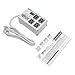 Tripp Lite ISOBAR4ULTRA Isobar 4 Outlet Heavy Duty Power Strip Surge Protector, 3330 Joules, 6ft Cord, Flat Plug, Metal Power Strip, Industrial Garage Work Shop Bench, Under Desk and Wall Mountable