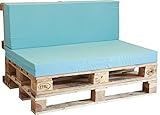 Asiento de espuma densidad D25 media-semidura. Confortable y duradera. Dimensiones: 120x80x10 cms.