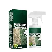 Rasenfarbe Grün zum Sprühen,Natürliche Rasenfarbe Reparatur Grasfarbe,Green Spray for Lawns,Flüssigdünger für Rasen,Grüner Grasspray Für Den Garten,Grünes Gras Spray für Rasen 60ML
