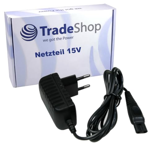 Trade-Shop Compatible con cargador de 15 V Philips HS8015 HS8023 MG7710 MG7715 MG7720 MG7730 MG7770 PT710 PT711 PT715 PT717 PT719 PT720 PT721 PT724 .