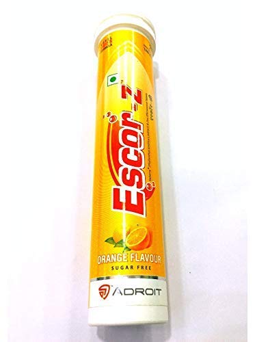 Buy Adroit Biomed Ltd Orange Escor Z 20 Tablets Pack Of 2 Online At Low Prices In India Amazon In