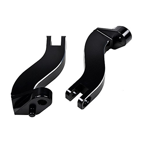Edge Cutting Rear Footpegs Mount Kit Compatible With 1993-2018 Harley Touring Road King Electra Street Glide #TOP4