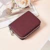 SENDEFN Geldbörse Damen aus Leder, Geldbeutel Damen mit Viele Fächer, Portemonnaie klein, RFID-Schutz Kartenhalter mit Reißverschluss und viele Fächer, Geldbeutel #5