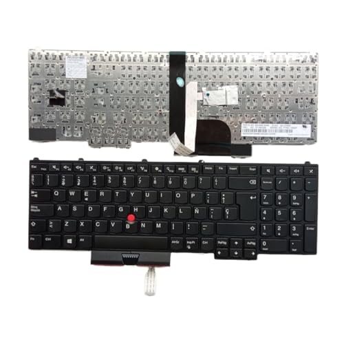 Clavier espagnol pour Lenovo Thinkpad P50 P70 pièce de rechange sans rétroéclairage