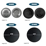 NEOUZA Espresso Machine Silicone Backflush Disc Blind Filter for 51mm 54mm 58mm Coffee Maker Compatible with Cleaning Tablet Powder 2 Packs (54mm for Breville/Sage 8 Series) - Image 2