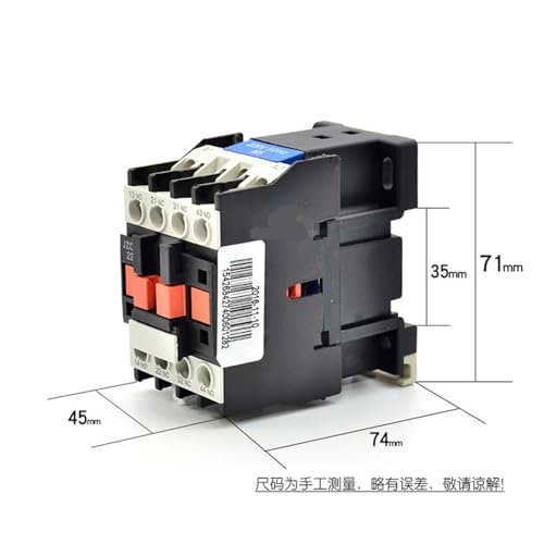 Contactor de relé JZC4-22 con dos contactos abiertos y dos cerrados bobina de 380V 2