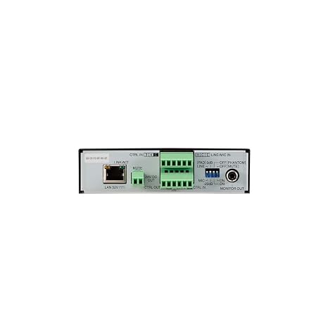 TOA Electronics IP-A1PG IP Paging Gateway; Converts SIP Voice and Backchannel Audio into Multicast Audio Streaming