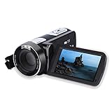 Video Camera Camcorder,Digital Camcorder Recorder with Beauty Face DIS FHD 1080P 24MP 18X Digital Zoom Camcorder 3.0 Inch LCD 270 Degrees Rotatable Screen YouTube Vlogging Camera Rechargeable