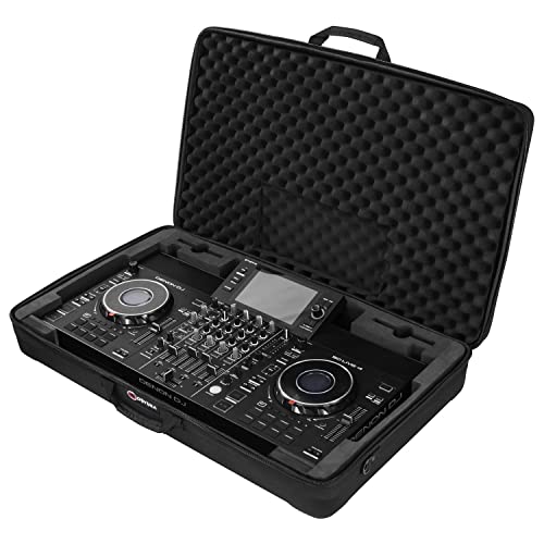 Denon DJ SC LIVE 4 - Carcasa moldeada de EVA reforzada, Negro -, Carry-On 20-Inch, Funda rígida