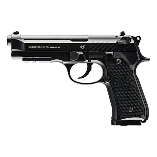 Umarex mens Beretta M92 A1 Blowback Full-Auto .177 Caliber BB Gun Air Pistol, Black, Large
