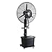 Ventilatore Industriale Ventilatore A Pavimento Ventilatore A Pavimento Motore A Corrente Continua Nebulizzazione Altalena Raffreddamento Plus Acqua Alta Potenza Multi-Funzione Nero- 10 Ore Volume