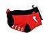 Nike Baby Boys' 3-pair Crew Socks (12-24 Months, Medium Red)