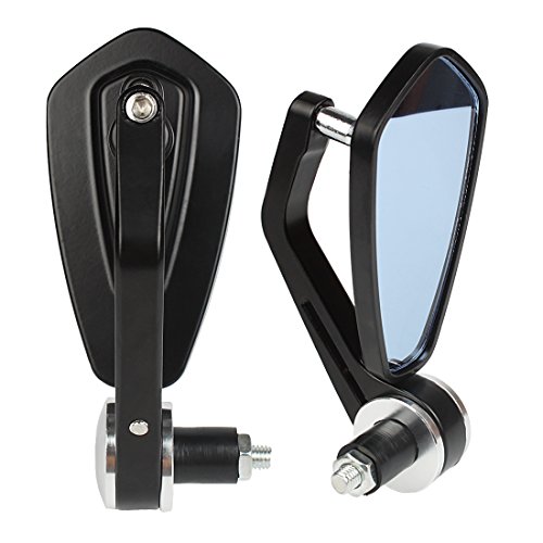 Andux Zone moto retrovisore Café Racer fine del