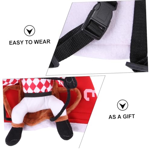 Disfraz Dog Costume Algodón Térmico Rojo Talla M miniatura 7