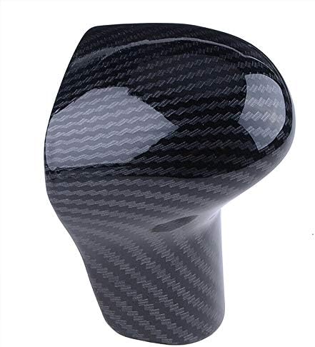 Carbon Fiber Color Gearshift Handle Frame Cover Sticker for Audi A4 A5 A6 S6 A7 S7 Gear Shift Knob Head Decal Car Accessories