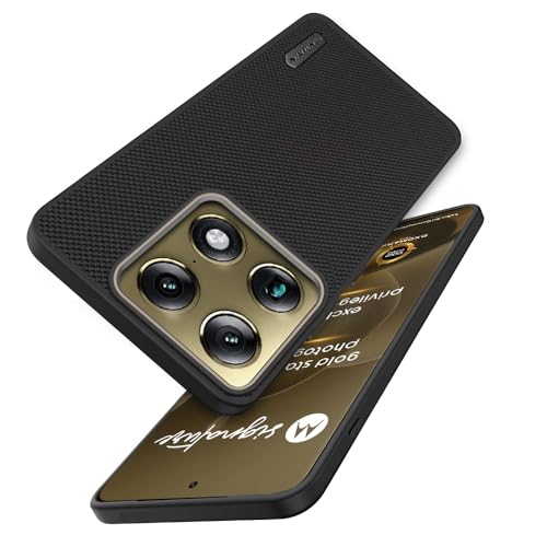 Image of TOUCCH Liquid Silicone Case Cover for Moto Signature| Shock Proof Design & 360 Degree Protection| Premium Soft Black Cover for Motorola Signature | Silicone Sand Blast - Black