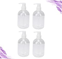 Vista 9 de Botellas de champú recargables, 4 unidades, dispensador de jabón de mano, botellas de agua transparentes, botella de champú, botella de bomba