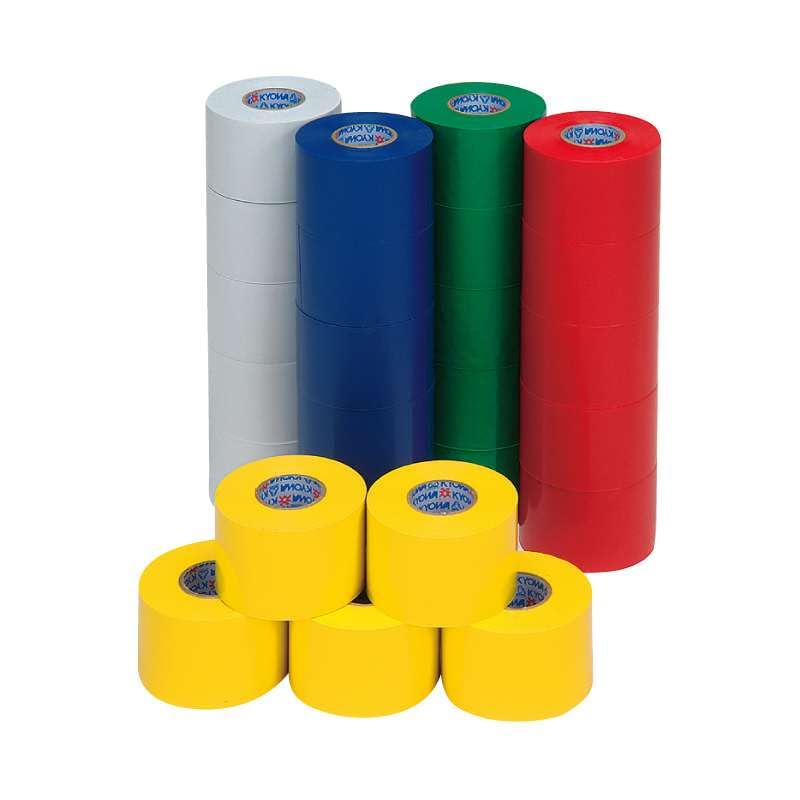 EVERNEW EKA060 Line Tape for Gymnasium 50 V, Red, 66.6 ft (20 m), 5 Rolls