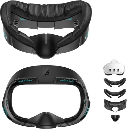 メタクエスト3 AMVR フェイスクッション メガネSHOPアイ レンズ セット AMVR Facial Interface for Meta/Oculus Quest 3