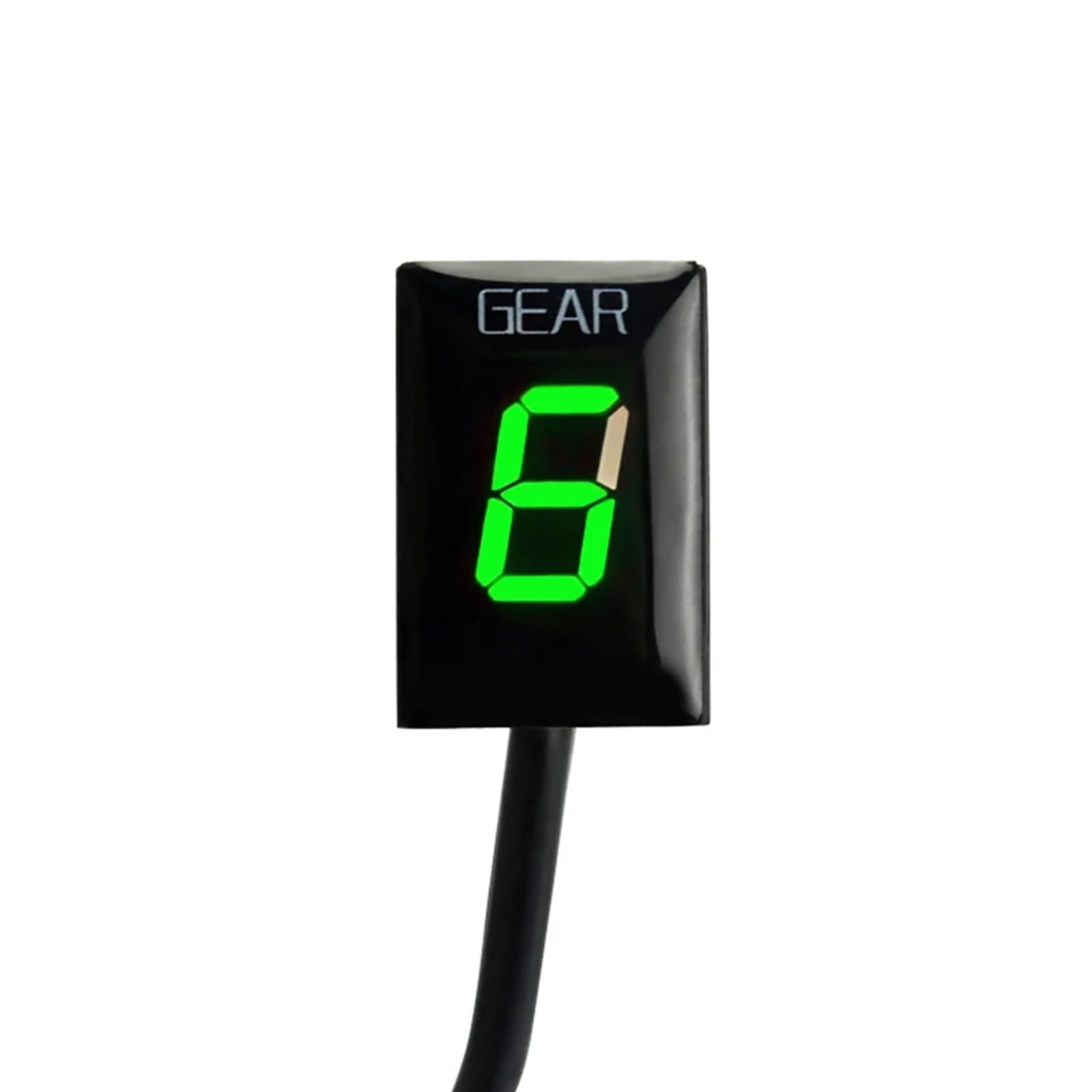 Pantalla Marcha Moto Compatible Con ZX6RR Para Z1000 2003-2006 Para Z750 2004-2006 Para ZX6R 2003-2008 Indicador De Marcha 1-6 Para Motocicleta Pantalla De Marcha Medidor Digital