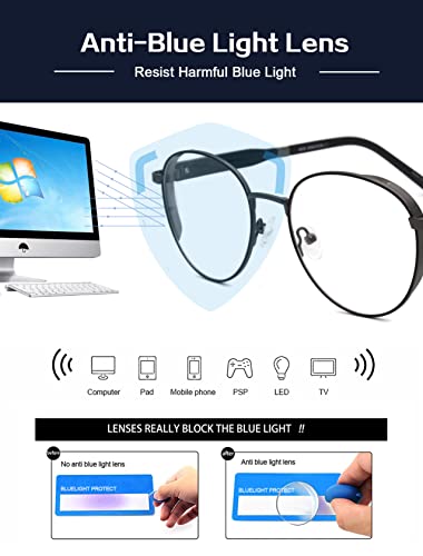 Proteger los ojos con estilo usando las gafas vintage redondas de metal MOSTAR 5