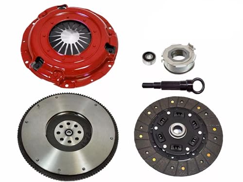 All Clutch Heavy Duty OEM Clutch Kit with Flywheel Compatible with Subaru Baja Crosstrek Forester Impreza Legacy Outback Saab 9-2X 2.0L 2.5L EJ251 EJ252 EJ253 FB20 FB25