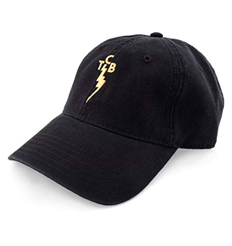 ELVIS Presley TCB Baseball Cap Dad Hat Black