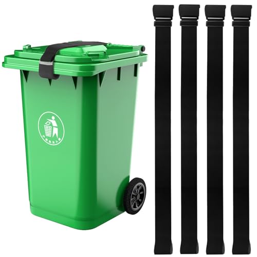 Dicunoy 4 Pack Trash Can Locks for Animals