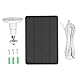 Solarpanel-Ladegerät für Ring-Kamera-Akku, Kompatibel mit Stick-Up-Cam-Akku, 10 W, Professionell, Effizient, IP65, Wasserdicht, Tragbares Solarbetriebenes Ladegerät (CSP4W-DC-W)