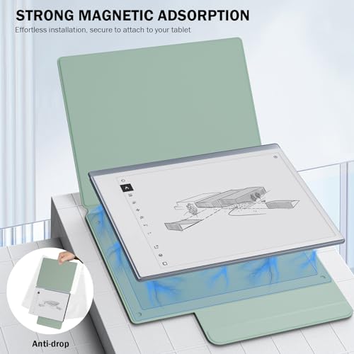 Image of MoKo Case for Remarkable 2 Tablet 10.3 inch with Pen Holder, Light Green