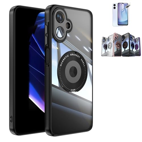 CAVAJP for Galaxy A25 5G SC-53F/SCG33 A25E �����^�X�^�C���b�V�� 6.7�C���` - �K���X�L���[�u�v�����i�[1�� + �L�����[�P�[�X1�A�ϏՌ��x���g�����O�A360°��]�u���P�b�g�A�J�����v���e�N�^�[�A6�̃X�^�C