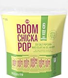 Angie’s BOOMCHICKAPOP® Ready-to-Eat Popcorn - Sea Salt, 17g per bag, Net weight - 102g, 6 Count