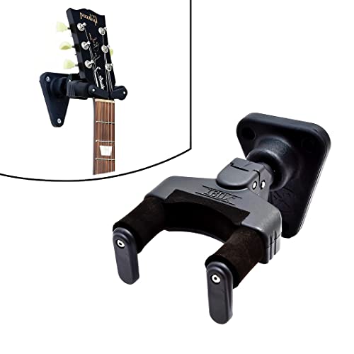SUPORTE DE PAREDE PARA VIOLÃO/GUITARRA AGS, COM TRAVAMENTO AUTOMÁTICO - IBOX