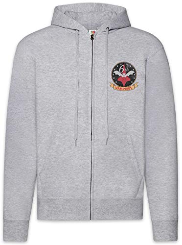 Sweat à Capuche Homme Urban Backwoods Motif Vampires aux Finitions Premium Épaisses