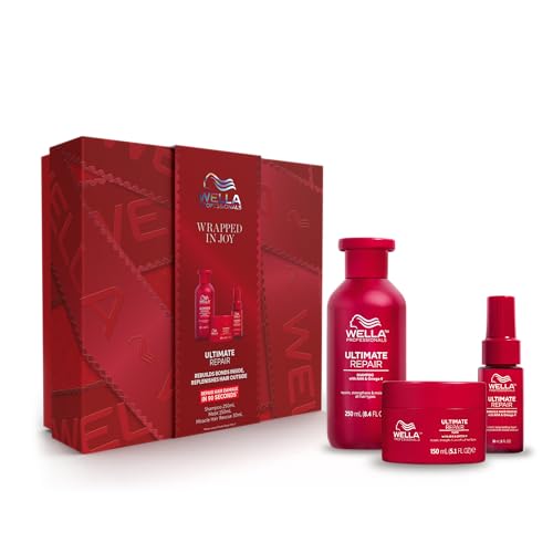 Wella Professionals Ultimate Repair Trio set - Shampoo 250ml, Mask 150ml, Miracle Hair Rescue 30ml - Limited Edition