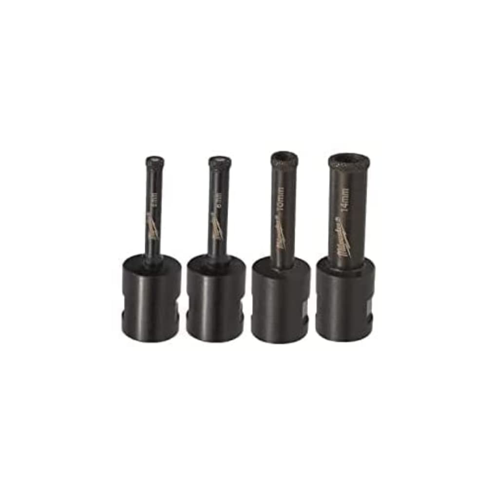 Juego de 4 taladros de diamante MILWAUKEE M14 4932471863