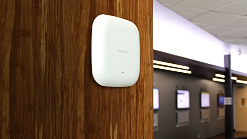 Image of D-Link AC1300 Wave 2 Dual-Band PoE Access Point, Stand-alone or Remote Software Managed (Nuclias Connect), Gigabit Port, Wall or Ceiling Mount, Supports 802.3af PoE, WiFi Bridge Mode (DAP-2610) White
