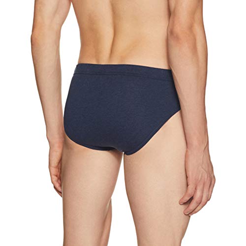 Image of Levi's 011 Comfort Brief for Men | 100% Pure Cotton | Breathable | Durable | Anti-Roll Waistband | Extra Supportive Gusset | Dual Layer 3D Pouch | Tagless & Zero Irritation Comfort | Pack of 3