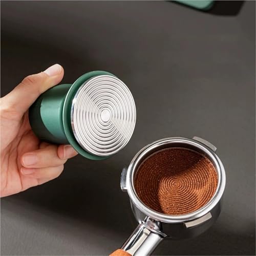 30lbs Calibrated Coffee Tamper Universal Flat Base Automatic Rebound Barista Accessory(58mm,Black) - Image 4