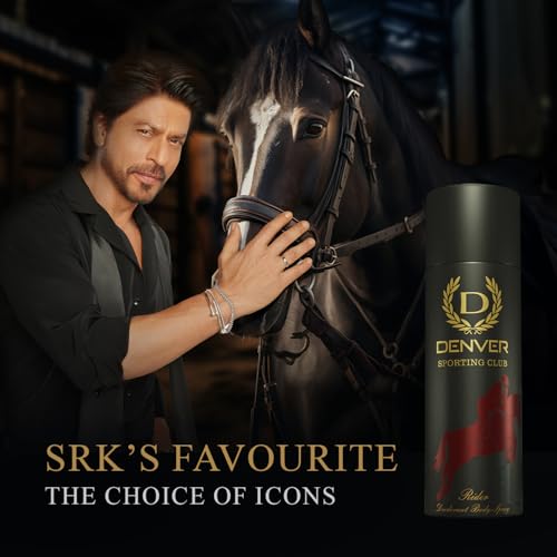 Image of DENVER Rider Deodorant- 180ML Each, Pack of 3| Long Lasting Deodorants Body Spray for Men