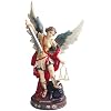 Saint Michael Statue Miguel Archangel Estatua St. Michael The Archangel Statue Holy Figurine Sculpture (8 Inch)