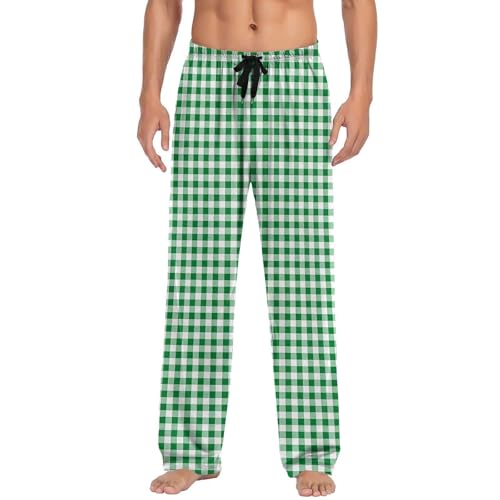 Men's Pajama Pants Lightweight Flannel 2025 Soft Comfortable Lounge Pant With Pockets Drawstring Pjs Sleepwear4