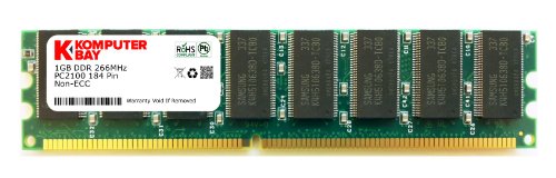 1024MB DDR 266MHz PC-2100 184-pin DIMM - 1GB DDR1 PC266 PC2100 RAM-Speicher Speicher inkl. Antistatikfolien von DIGIWAYCITY