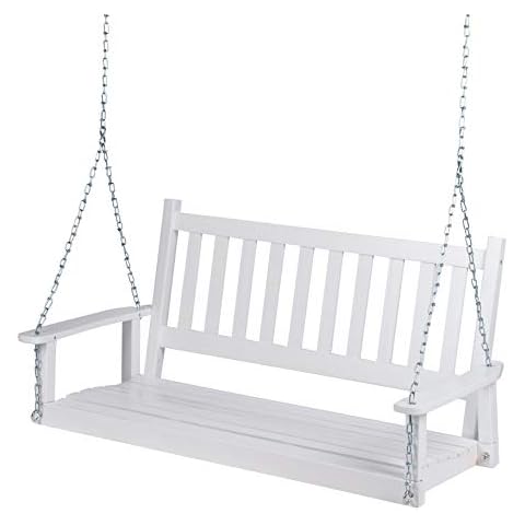 Shine Company Maine Wood Outdoor Patio Swing Cover