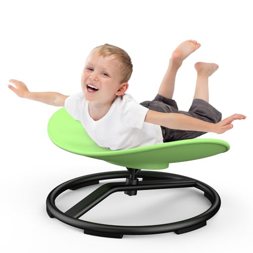 RetroAudio Sensory Spinning Chair for Autistic Kids Sensory Swivel Chairs for Kids Sit and Spin Toys for Toddlers 3+ Enhancing Motor Skills Educational Indoor & Outdoor Toys