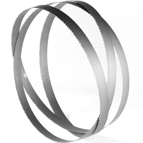 Bi-Metal Band Saw Blade 2655 × 27 × 0.9 mm, Metal Cutting Blade for Horizontal Band Saws (10/14 TPI)