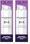 Olay Anti-Wrinkle Firm And Lift 2In1 Booster And Firming Serum 50ML (Pack of 2)