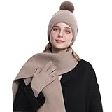 Taille: gants 23x9cm,foulard 160x20cm,chapeau 27x22cm